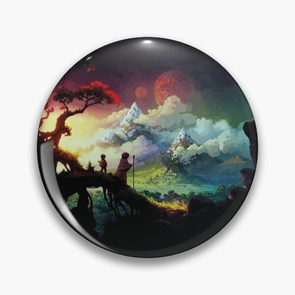 Item preview, Cinematic Forest Painting Art  designed and sold by Libaz.