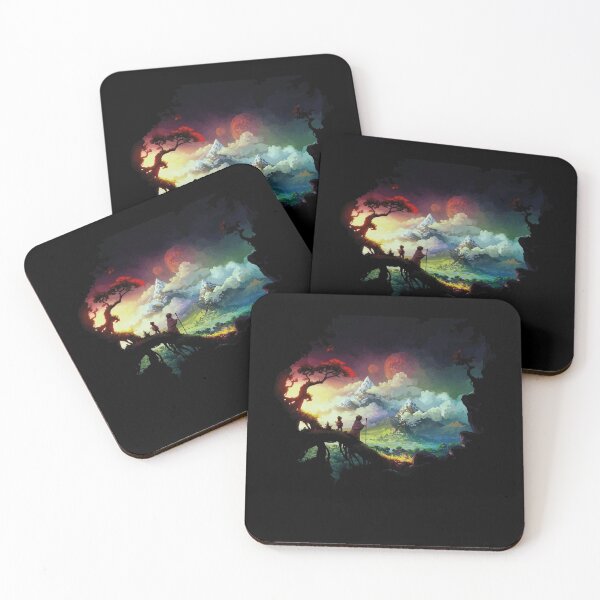 Item preview, Cinematic Forest Painting Art  designed and sold by Libaz.