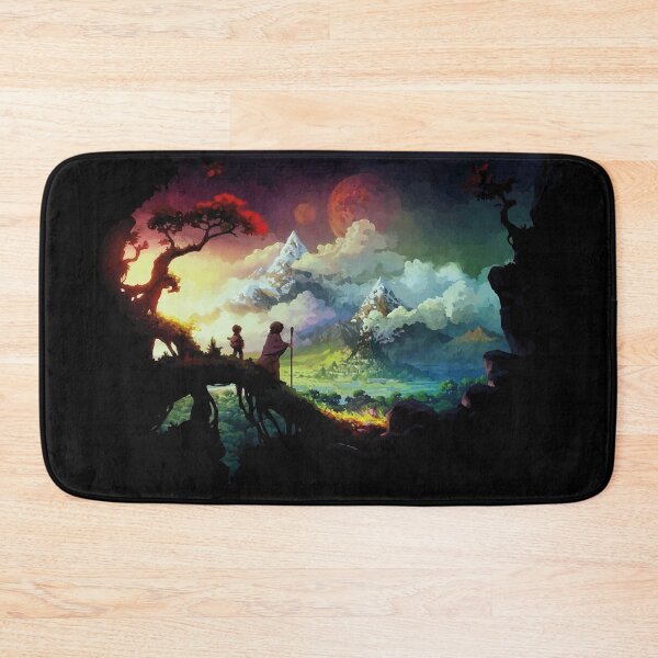 Item preview, Cinematic Forest Painting Art  designed and sold by Libaz.