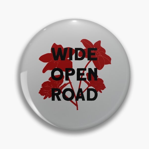 Item preview, Wide Open Road, black red designed and sold by perezzzoso.