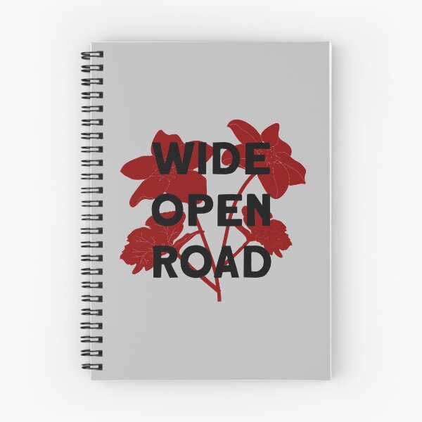 Item preview, Wide Open Road, black red designed and sold by perezzzoso.