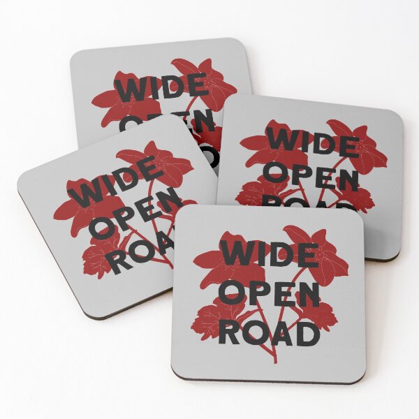 Item preview, Wide Open Road, black red designed and sold by perezzzoso.