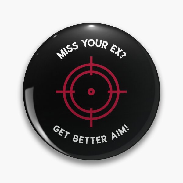 Item preview, Miss Your Ex? Get Better Aim! Divorce Party designed and sold by OldCamp.