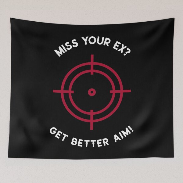 Item preview, Miss Your Ex? Get Better Aim! Divorce Party designed and sold by OldCamp.
