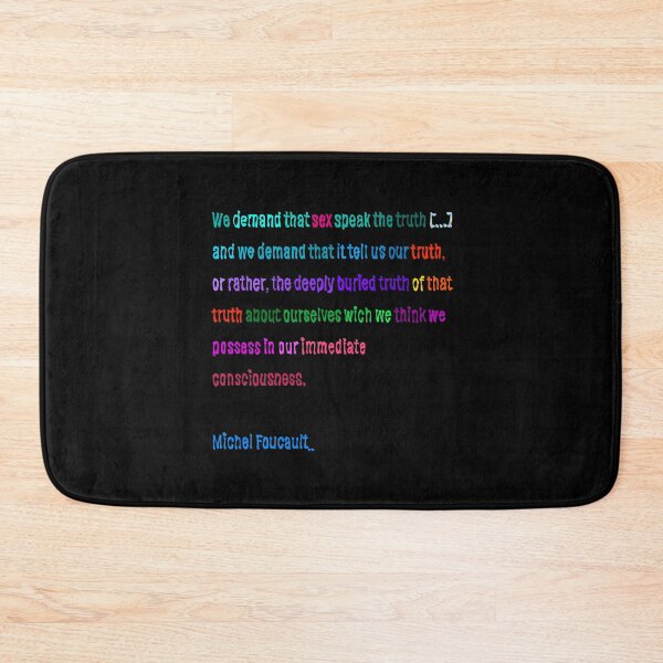 Item preview, Michel Foucault quotes designed and sold by KennyLucky.