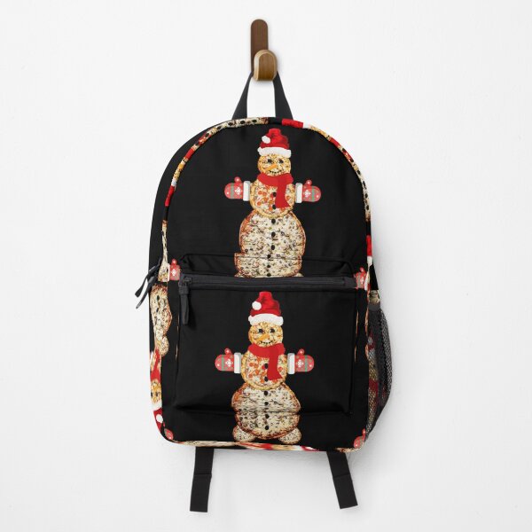 Item preview, Funny Santa Hat Snowman Pizza designed and sold by Yurii Novosad.