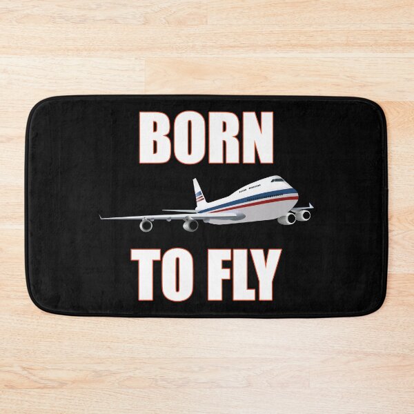 Item preview, Funny Airplane Pilot, Born to Fly Design designed and sold by CDSDesign.