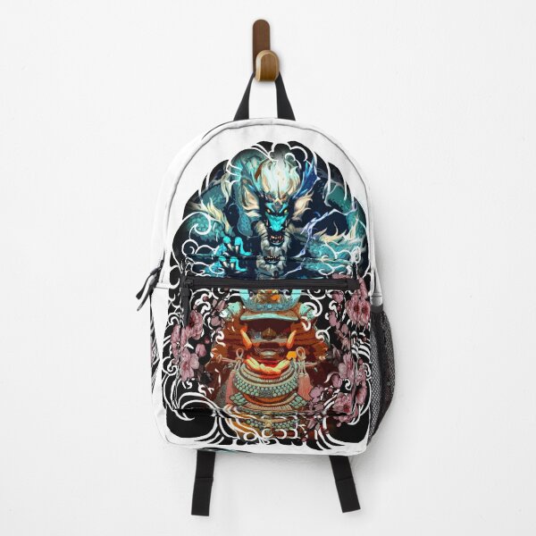 Item preview, Irezumi samurai dragon designed and sold by Oni Kanzen.