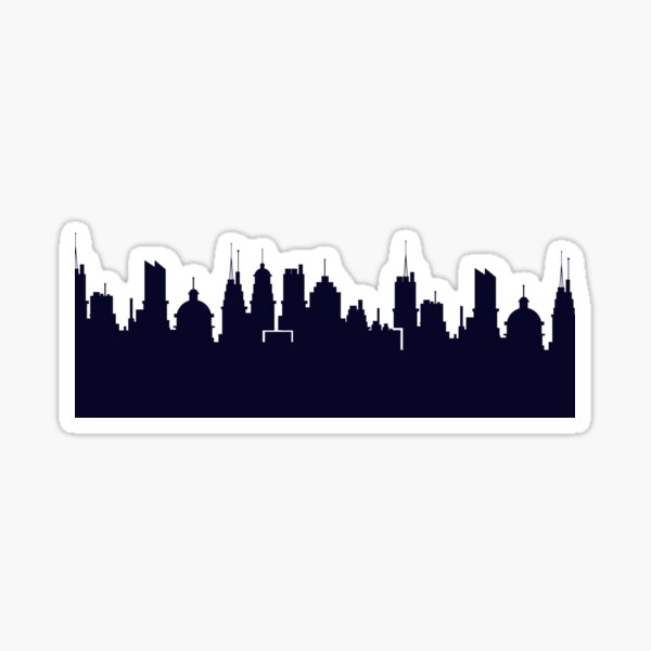 Amsterdam skyline limited edition Sticker