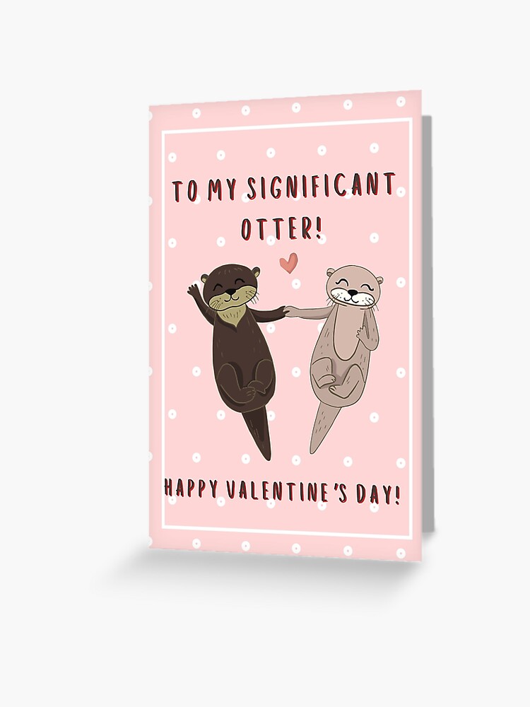 Valentine's Day Card, Cute Valentine's Day Card, Happy Valentines Day,  Valentine's Day Card for Him/Her/Boyfriend/Girlfriend/Husband/Wife