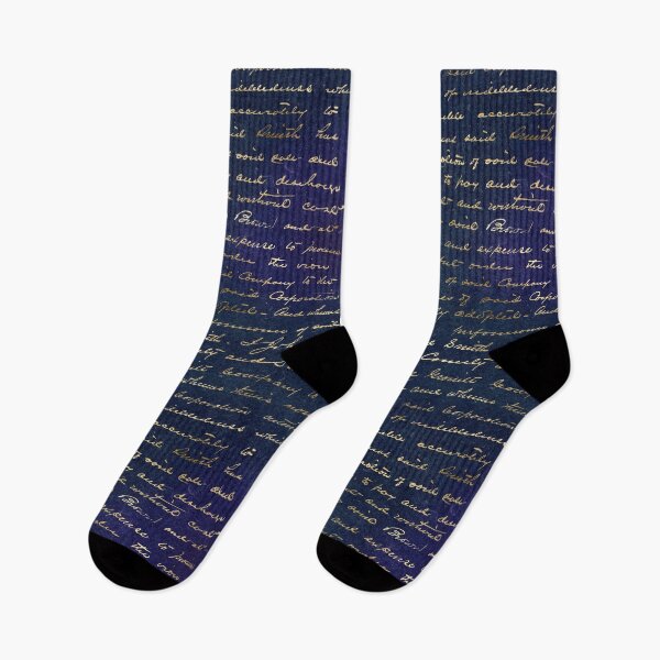 Item preview, Golden handwriting on a blue background 2 designed and sold by AnnieHochmann.