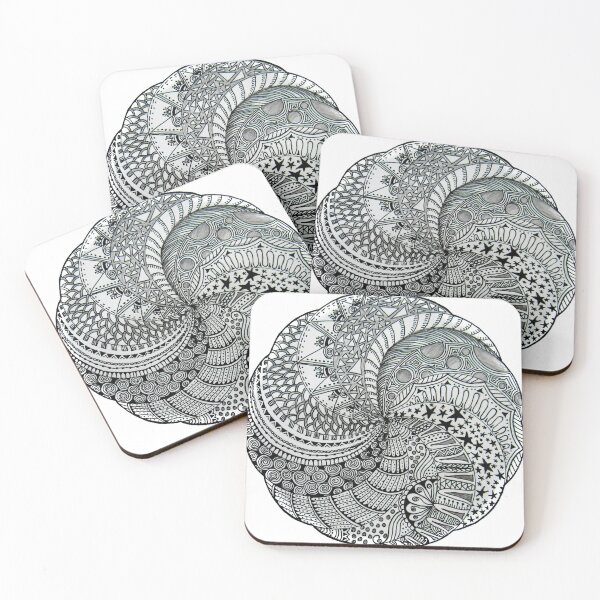 Item preview, Mandala tangle designed and sold by Nive-Arte.