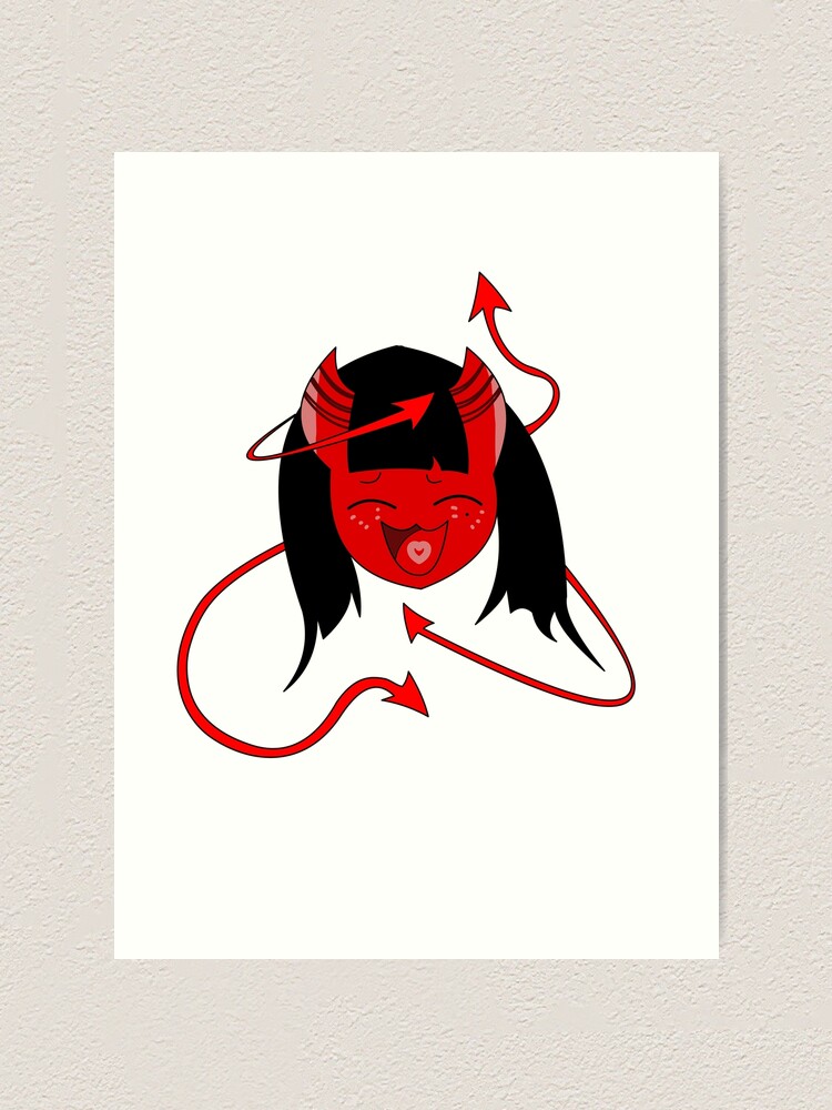 "Meru The Succubus " Art Print For Sale By Mangakarim | Redbubble