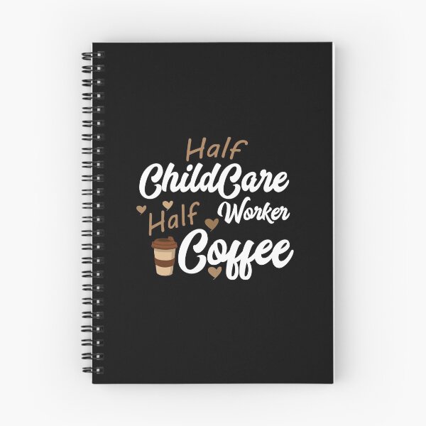 Item preview, Half Childcare Worker Half Coffee designed and sold by LA diseños.