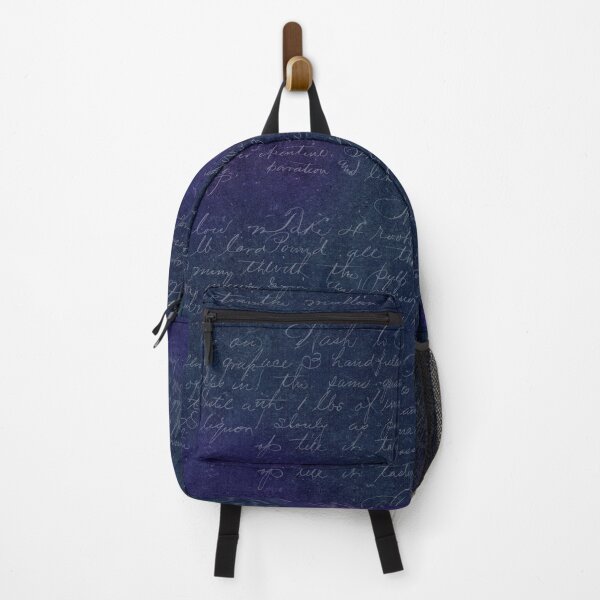 Item preview, Handwriting on a blue background designed and sold by AnnieHochmann.