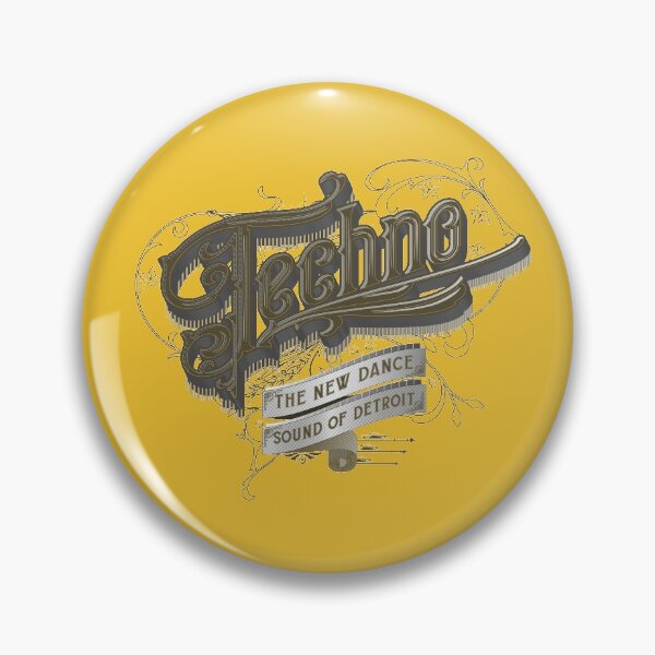 Item preview, Techno: The New Dance Sound of Detroit Vintage Lettering designed and sold by Lick-Design.