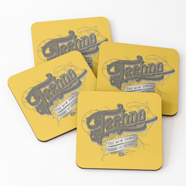 Item preview, Techno: The New Dance Sound of Detroit Vintage Lettering designed and sold by Lick-Design.