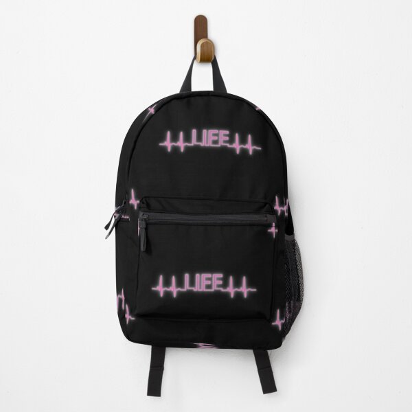 Item preview, Glowing EKG Life Design Pink designed and sold by Paula Helit.