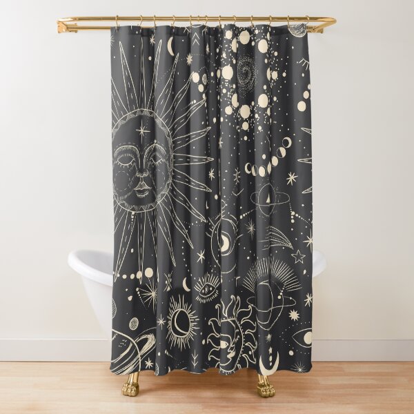Magic patterns Shower Curtain