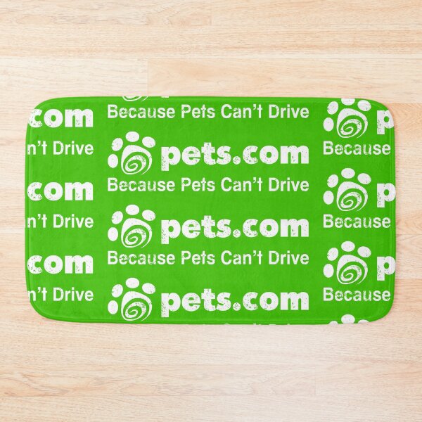 Item preview, Pets.Com Distressed Logo - Defunct DotCom Boom Company - Bankrupt in the 1990s Internet Bubble - Marketing Disaster designed and sold by SolissDesigns.