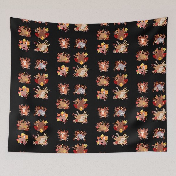 Item preview, Lovely autumn animals designed and sold by avocadissimo.