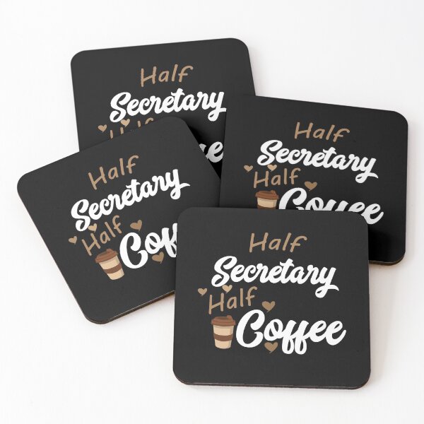Item preview, Half Secretary Half Coffee designed and sold by LA diseños.