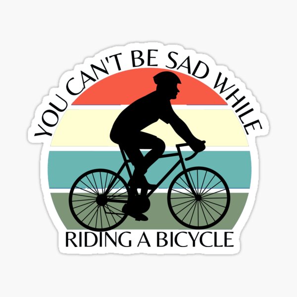 Motivational Cycling Stickers Redbubble