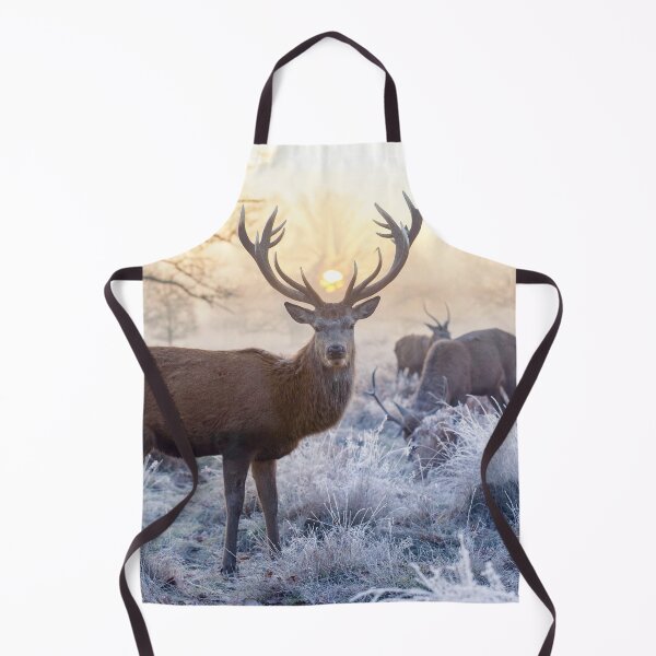 Item preview, Seasons Greetings winter stags designed and sold by Junkyardmax.