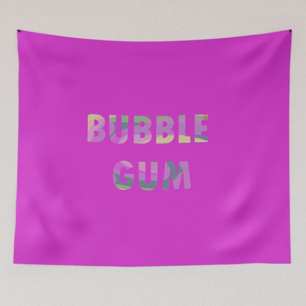 Item preview, bubble gum rainbow text design designed and sold by WOWSOMETHINGNEW.