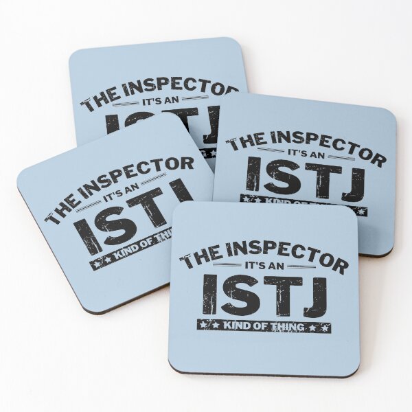 Item preview, The Inspector - It's an ISTJ Kind of Thing designed and sold by atwooddesigns.