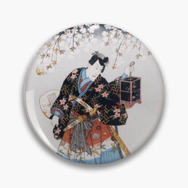 Item preview, Classic Vintage Ukiyo-e Samurai Old Scroll Japan Art designed and sold by RBEnt.