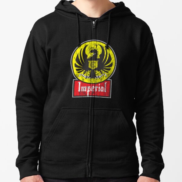 Beer, Imperial Beer Zipped Hoodie