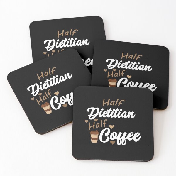 Item preview, Half Dietitian Half Coffee designed and sold by LA diseños.