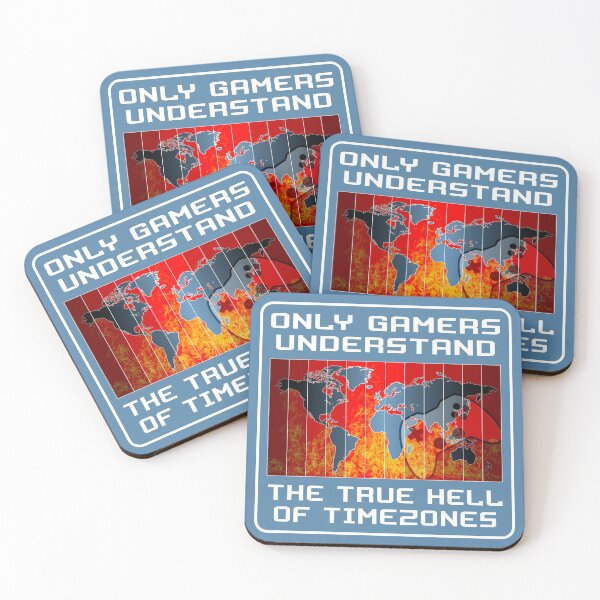 Item preview, Only gamers understand the true hell of timezones designed and sold by robimerch.