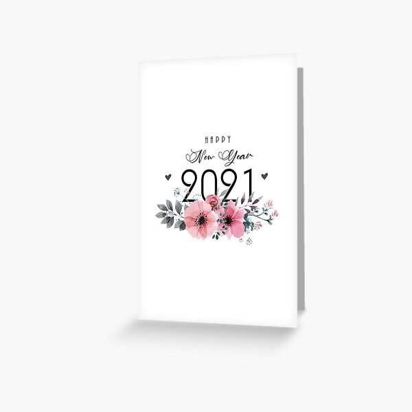 Item preview, Happy New Year Greeting designed and sold by bhaktishendkar.