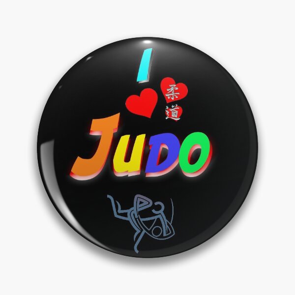 Item preview, I Love Judo - Martial Arts Design designed and sold by Zanshin-Art.