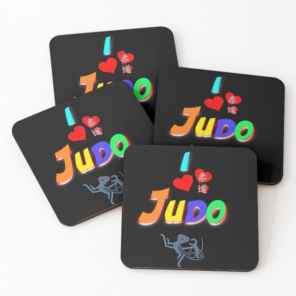 Item preview, I Love Judo - Martial Arts Design designed and sold by Zanshin-Art.