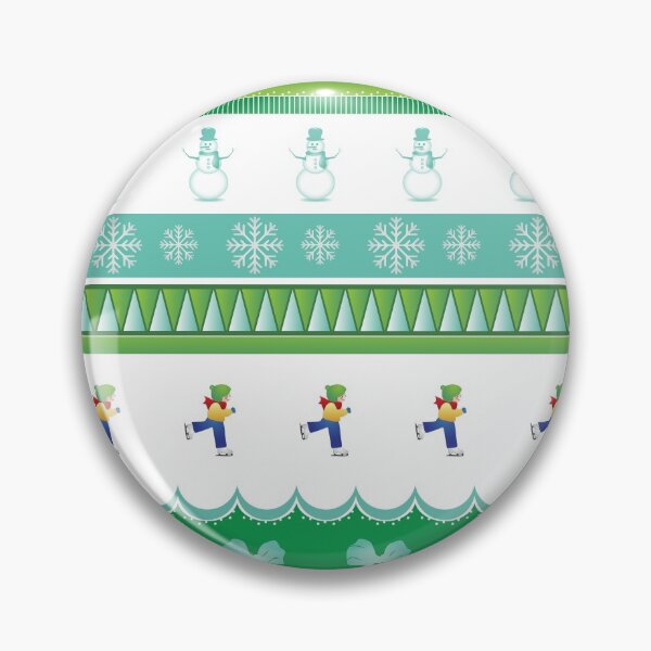 Item preview, Christmas Pattern Background - Green & Teal designed and sold by serenaking.