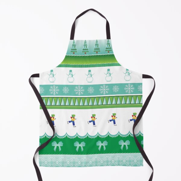 Item preview, Christmas Pattern Background - Green & Teal designed and sold by serenaking.