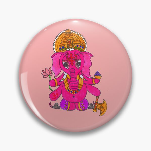 Item preview, Pink Ganesha designed and sold by DisneyFan914.