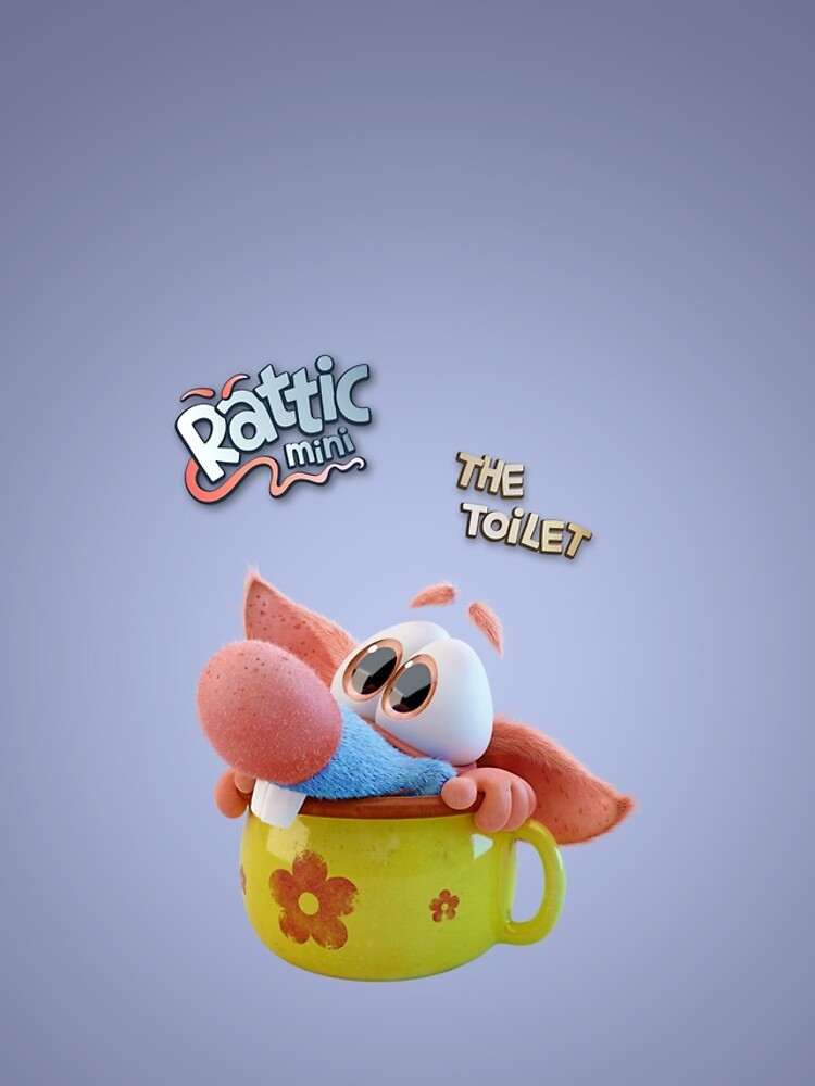 Thumbnail 4 of 4, iPhone Case, RatticMini-The Toilet. designed and sold by Rattic.