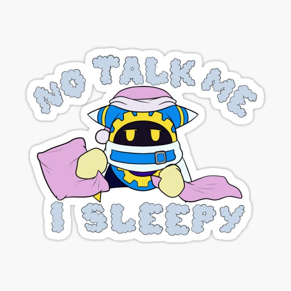 Sleepy Kirby Stickers for Sale | Redbubble