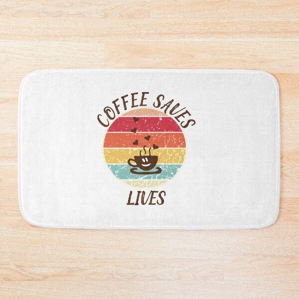Item preview, Coffee Saves Lives  designed and sold by TINASTORESHOPE.
