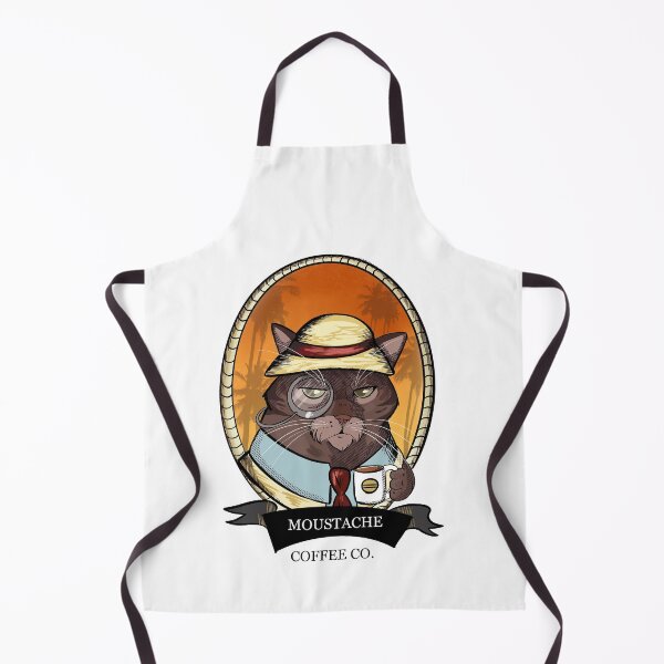 Item preview, Moustache the cat designed and sold by Cariboou.