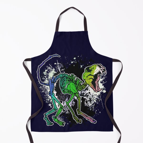 Item preview, Skelly Cat Green and Blue designed and sold by iduzarts.