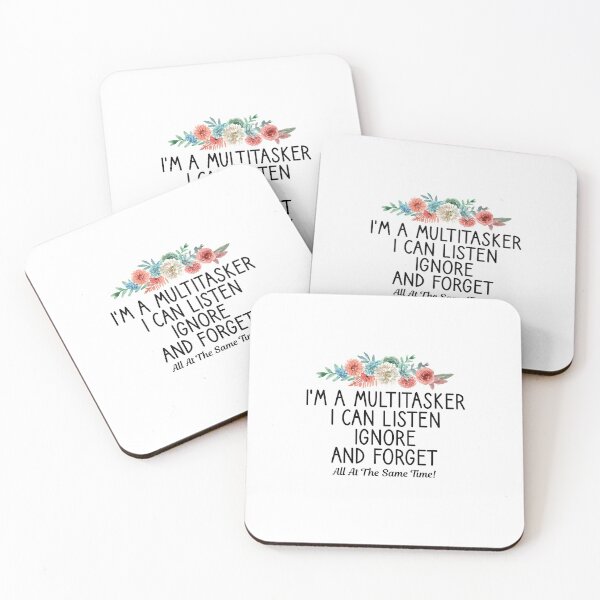 Item preview, I'm A Multitasker I Can Listen Ignore And Forget Funny Sayings Gift designed and sold by Chamssou.