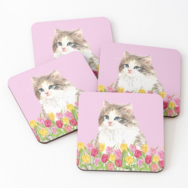 Item preview, Tulip cat designed and sold by urban-color.