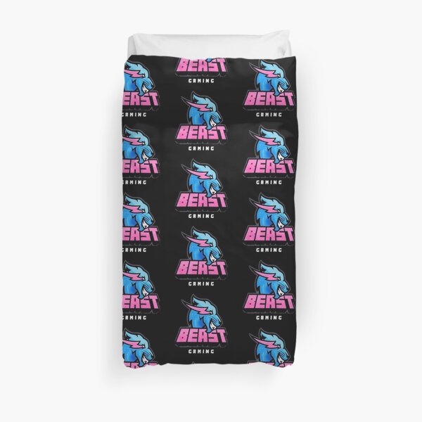Mrbeast gaming Duvet Cover