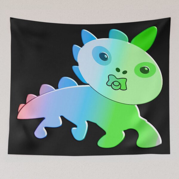 Item preview, BABY DINO UNICORN LOVE - DINO BOBA designed and sold by Ralek.