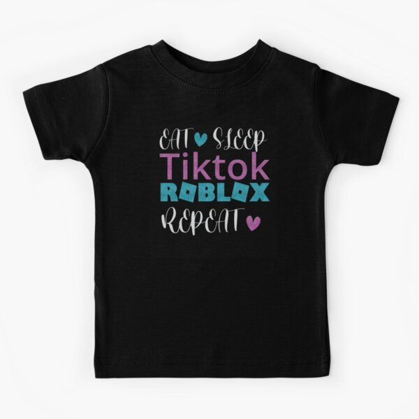 Mangez Sleep Tik Tok Roblox T-shirt enfant
